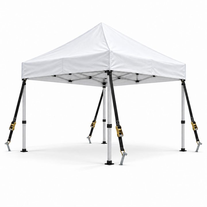 ESSAI — Kit tempête : sangles, piquets et lests